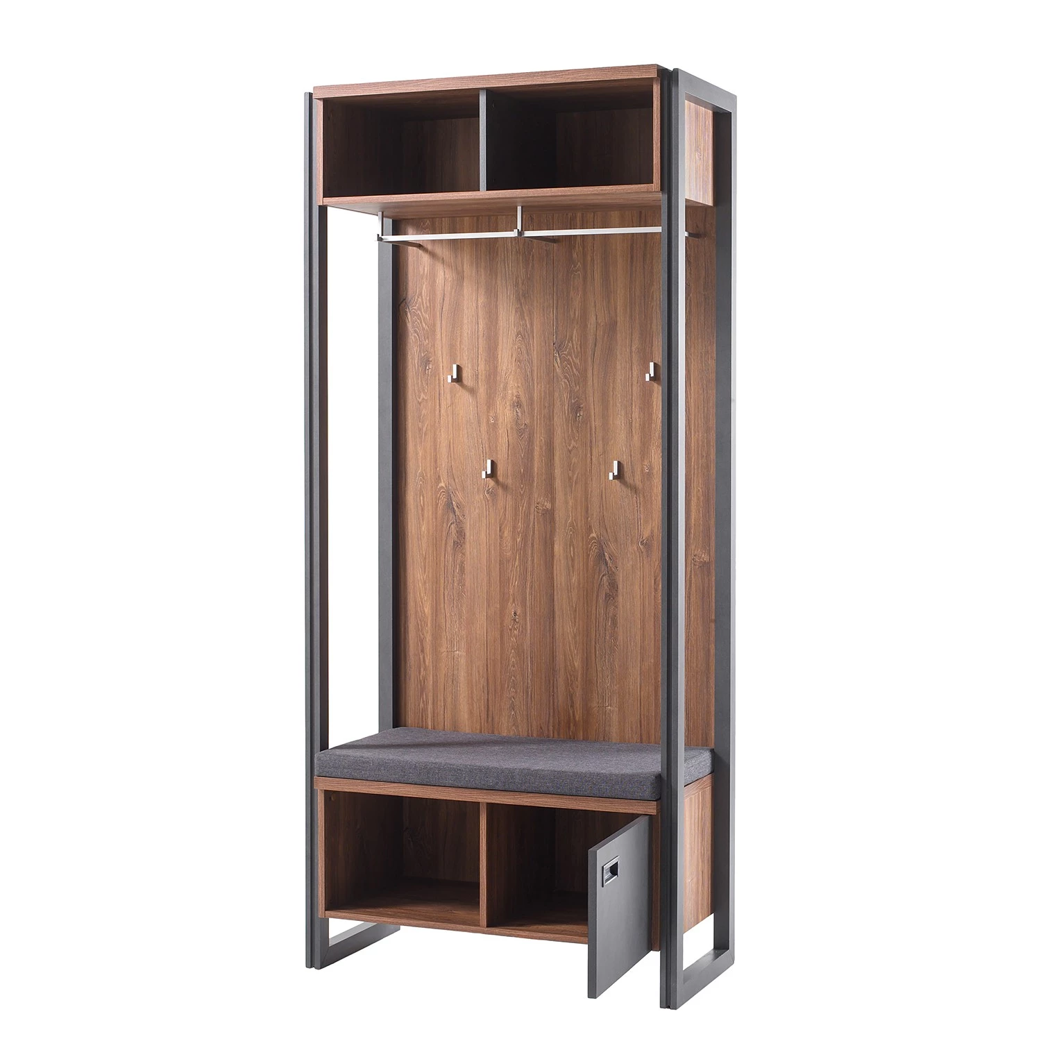 Ars manufacti Ensemble d’entrée Marton I (3 éléments) - Imitation chêne Stirling / Anthracite – Image 9