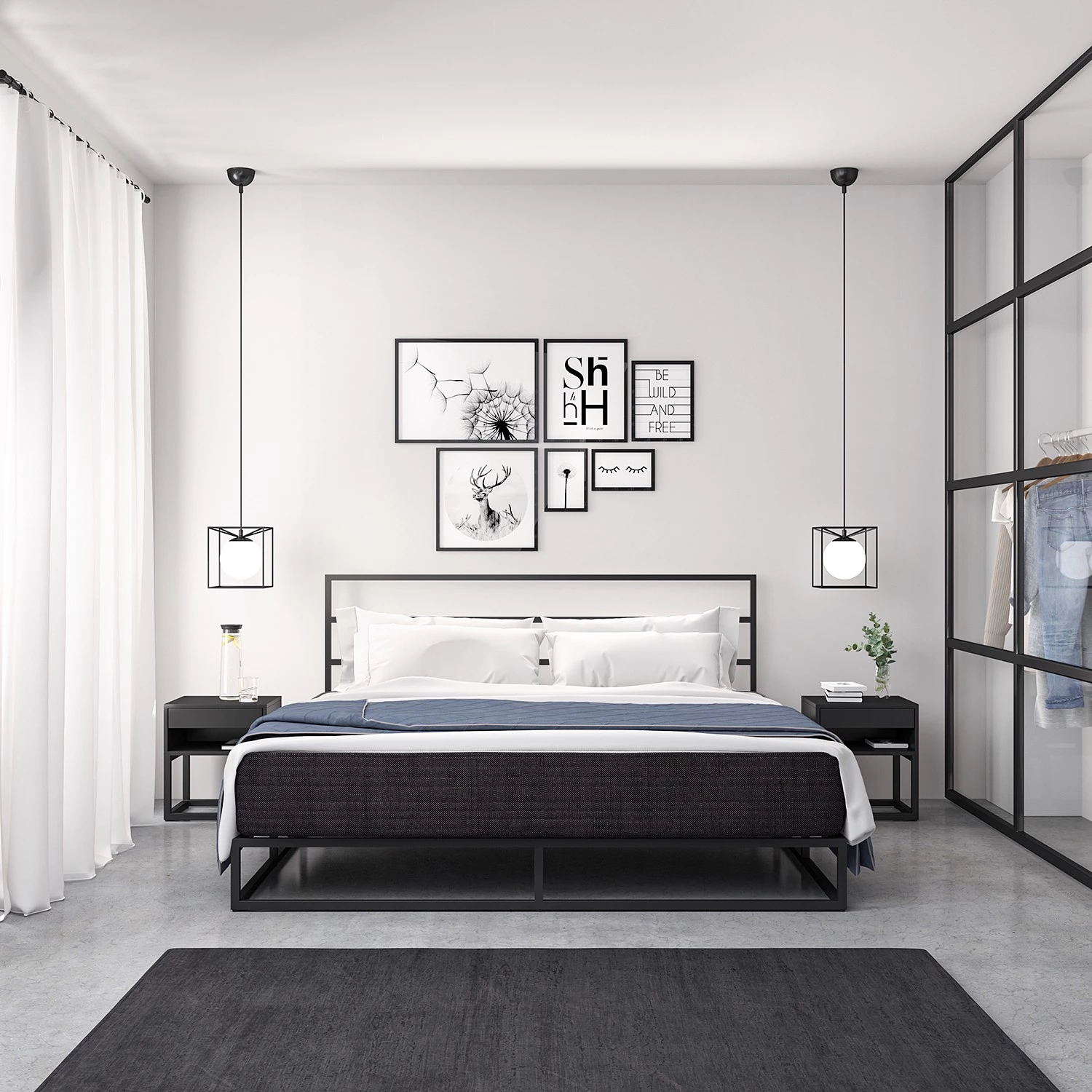 TĂȘte de lit Smood - Largeur : 180 cm â Image 2