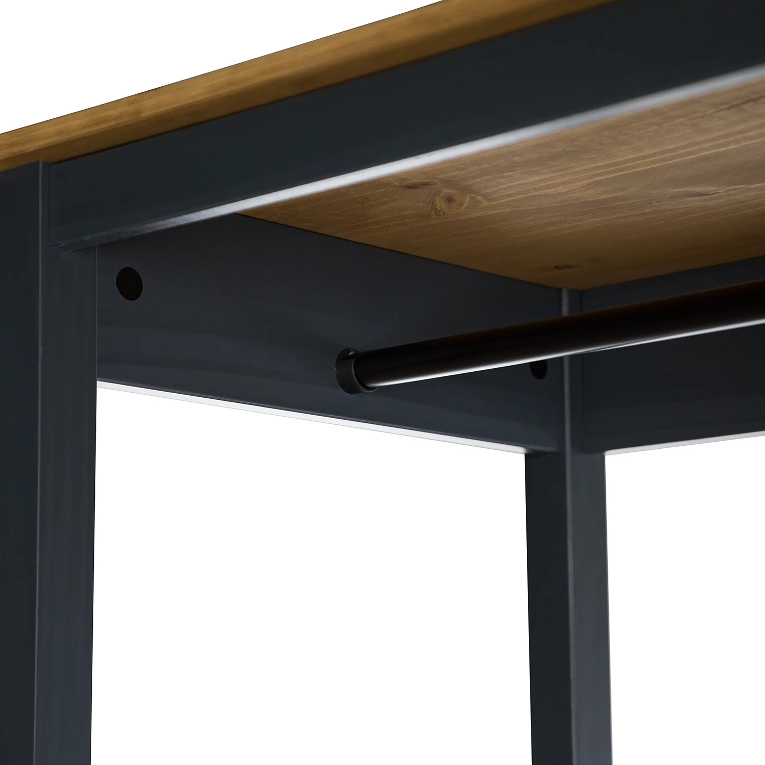 Maison Belfort Ensemble d’entrée compact Rivery - Pin massif - Anthracite – Image 10