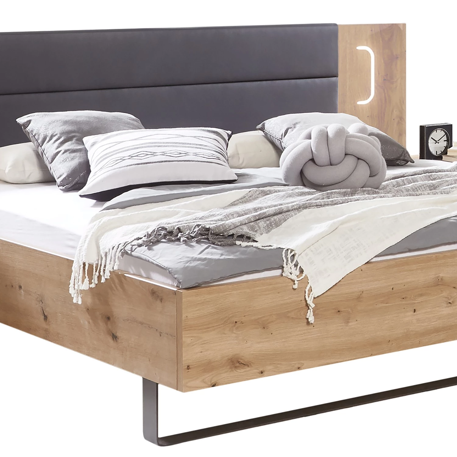 Fresh to go Lit futon et chevets Shanghai (3 élém.) - 180 x 200cm – Image 3