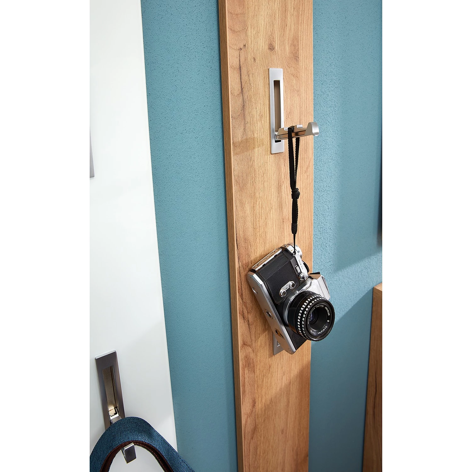 Germania Ensemble d’entrée Castera II (4 élém.) - Imitation chêne de Navarre / Argenté – Image 11