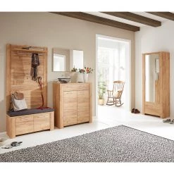 Germania Ensemble d’entrée Castera III (5 élém.) - Imitation chêne de Navarre / Argenté