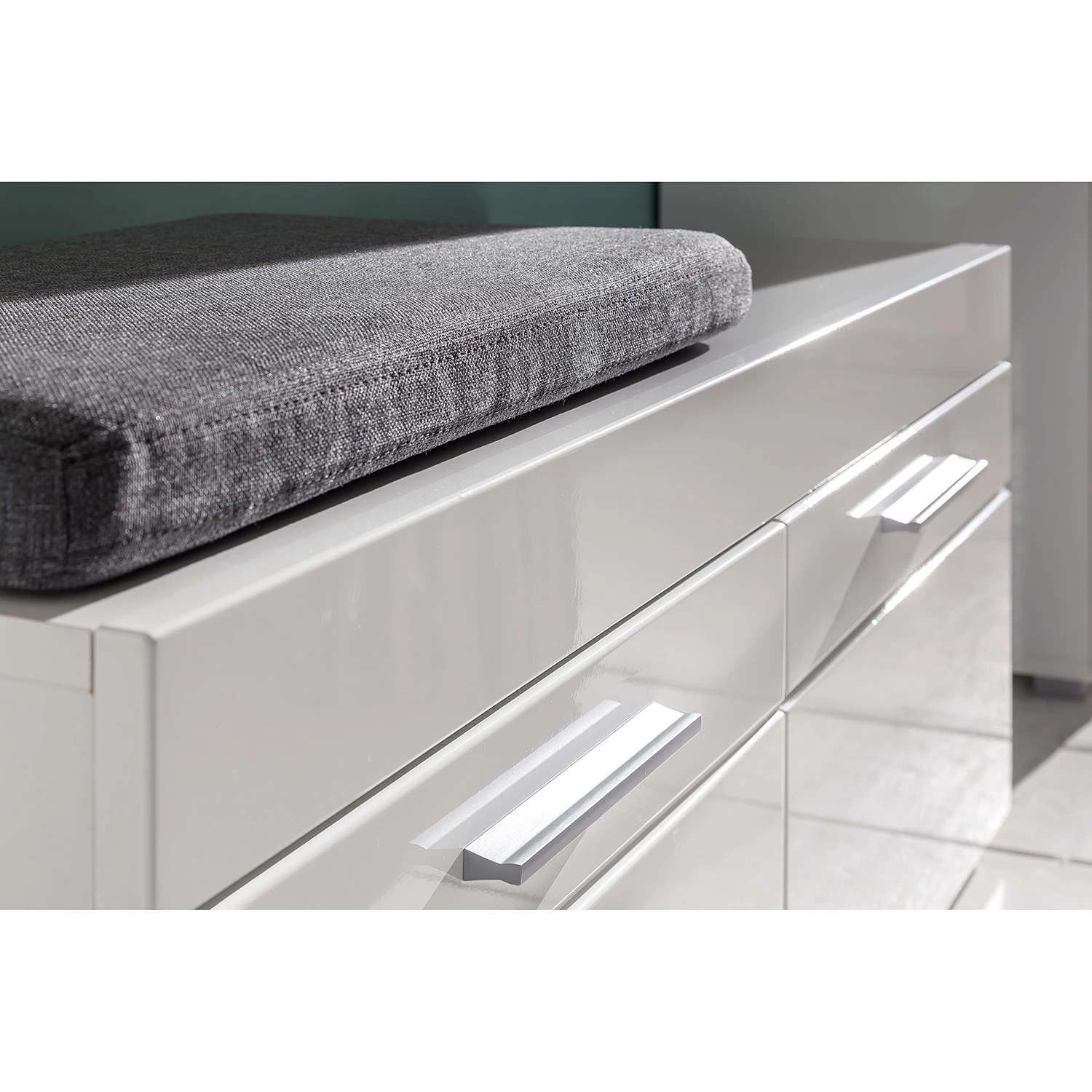 Trendteam Ensemble d’entrée Amanda IV (5 élém.) - Blanc brillant – Image 12