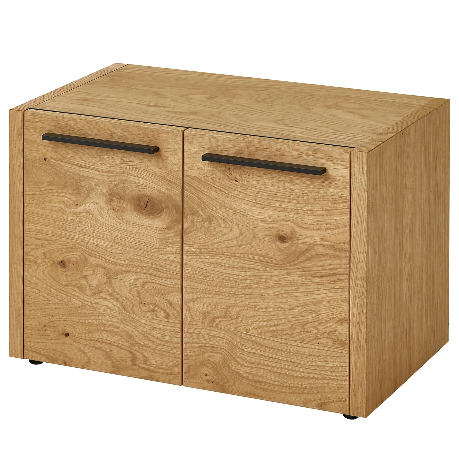 Voss Ensemble d’entrée Levio III (4 éléments) - Placage en bois véritable - Chêne - Noir – Image 5