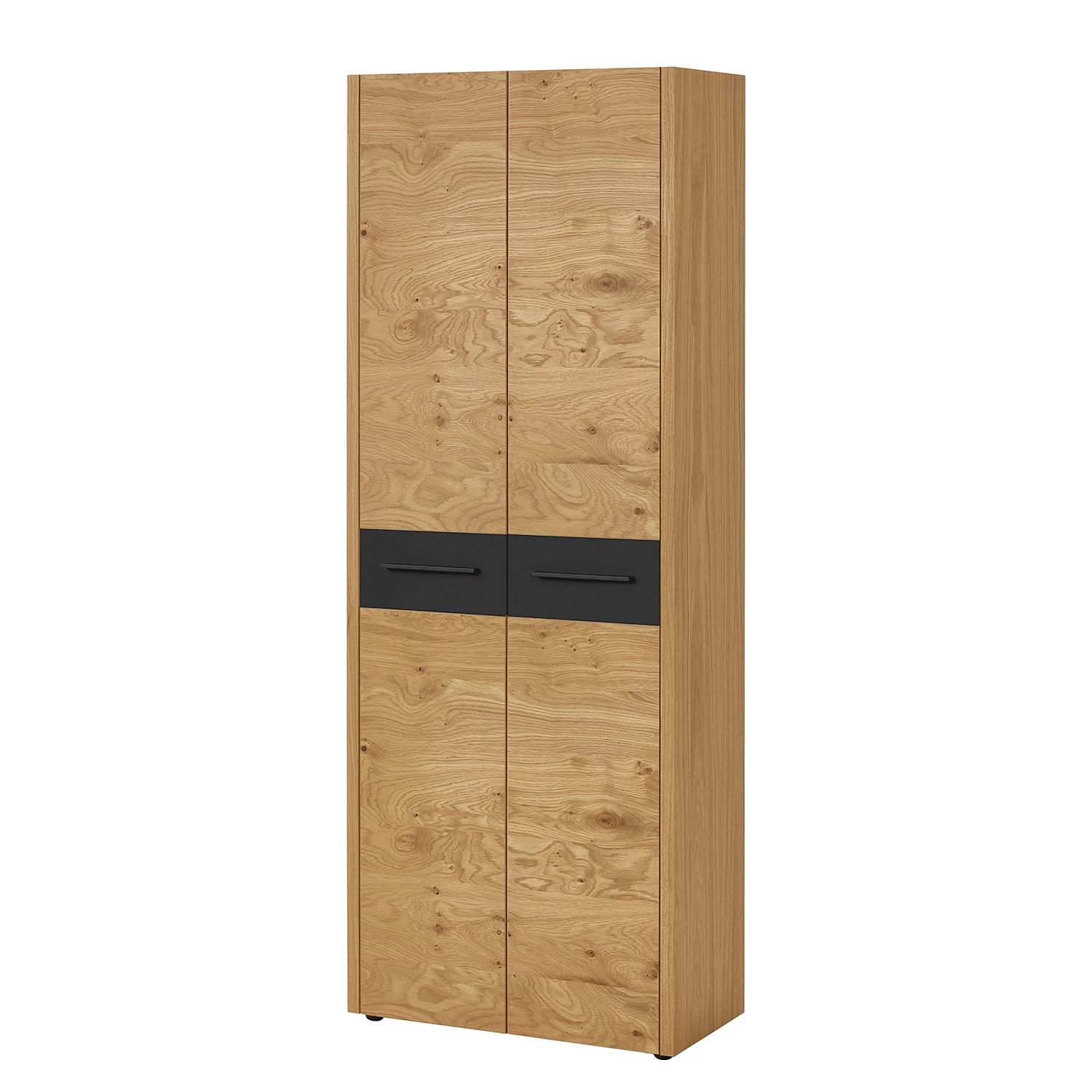 Voss Ensemble d’entrée Levio II (5 éléments) - Placage en bois véritable - Chêne - Noir – Image 7