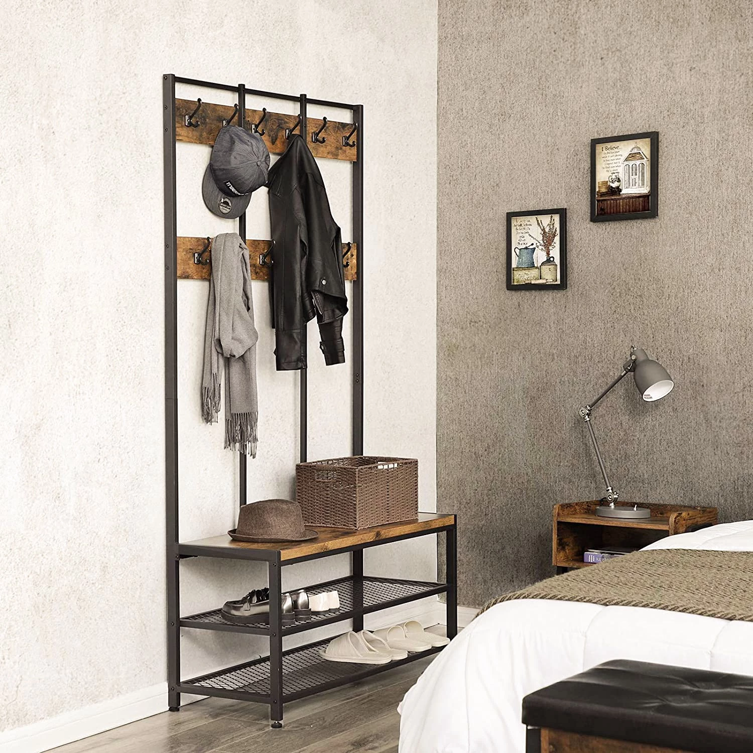 Red Living Ensemble d’entrée compact Morristown - Marron – Image 4