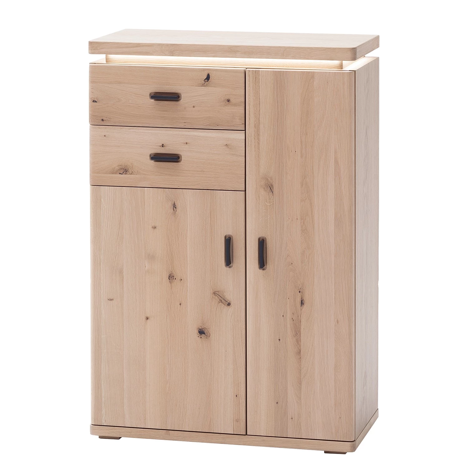 Naturoo Ensemble d’entrée Ellinwood I (4 élém.) - Placage en bois véritable / Métal - Chêne / Anthracite – Image 9