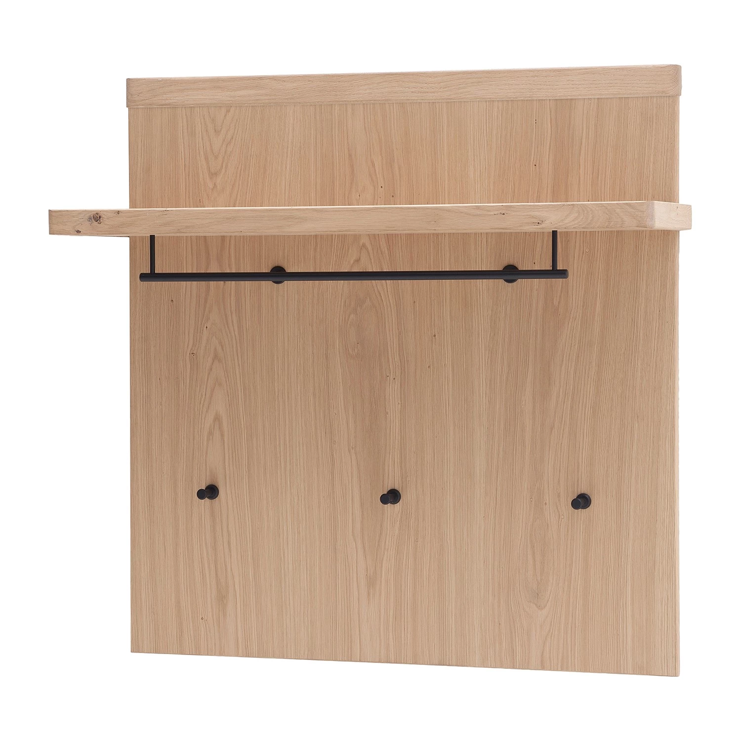 Naturoo Ensemble d’entrée Ellinwood I (4 élém.) - Placage en bois véritable / Métal - Chêne / Anthracite – Image 12