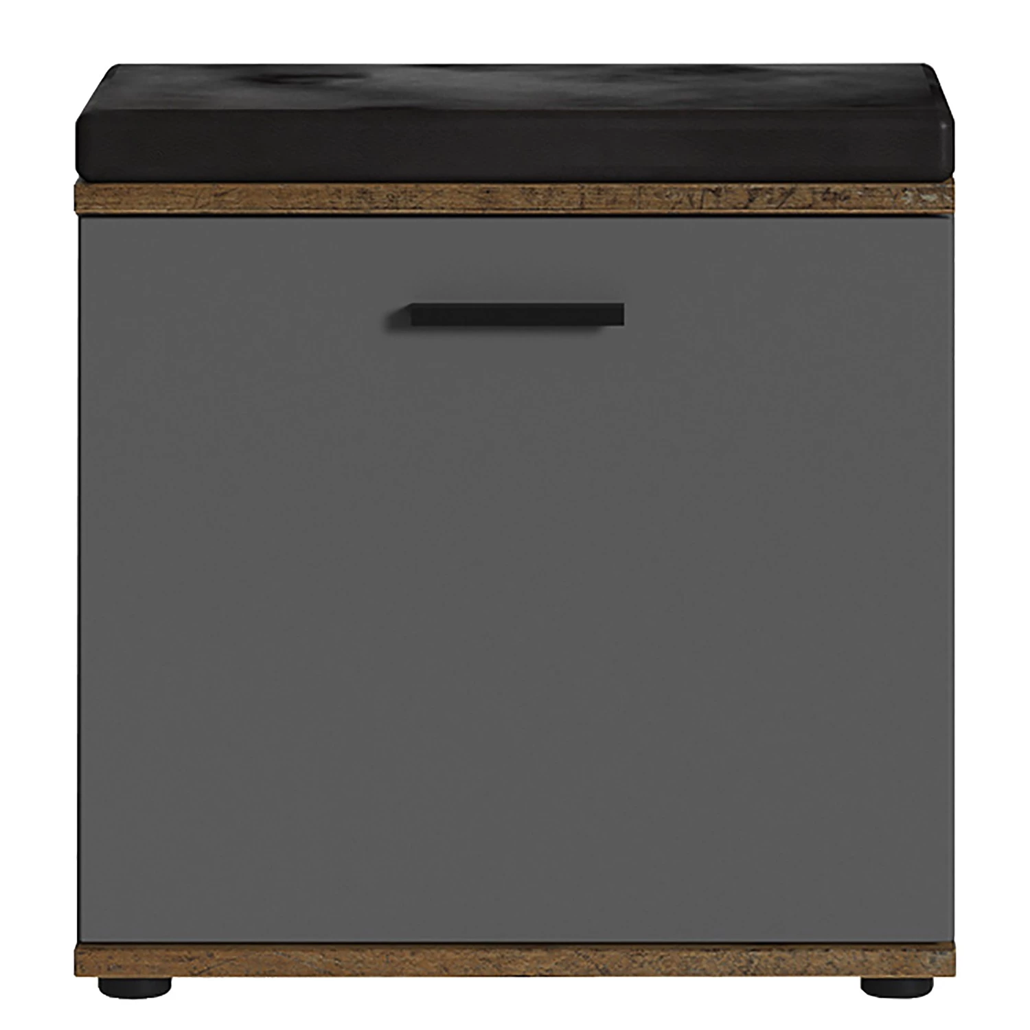 Loftscape Ensemble d’entrée Chippewa I (5 élém.) - Gris foncé / Imitation bois ancien – Image 4