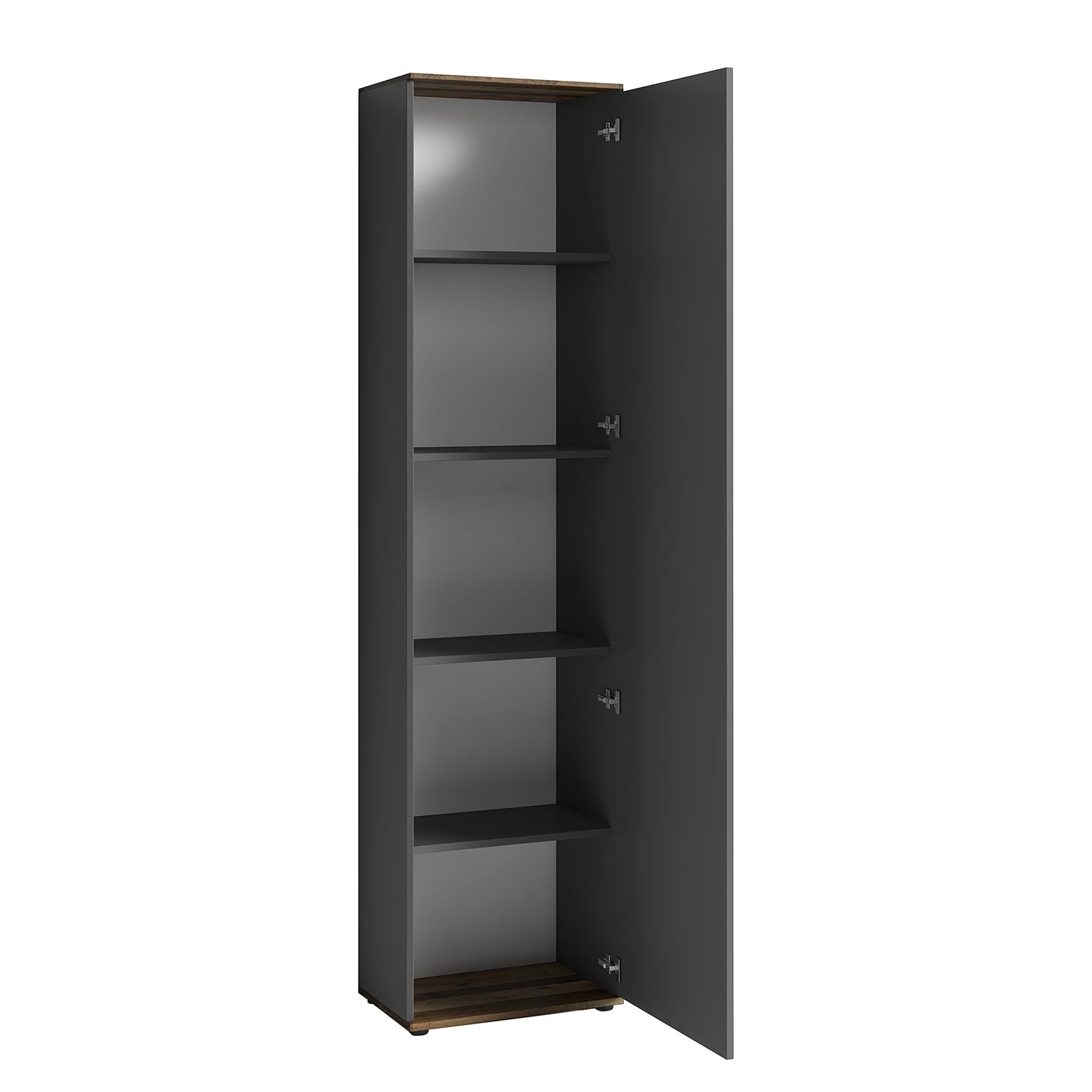 Loftscape Ensemble d’entrée Chippewa I (5 élém.) - Gris foncé / Imitation bois ancien – Image 14