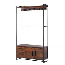 Ars manufacti Vestiaire d’entrée Woodson I - Acacia massif / Fer - Acacia brun
