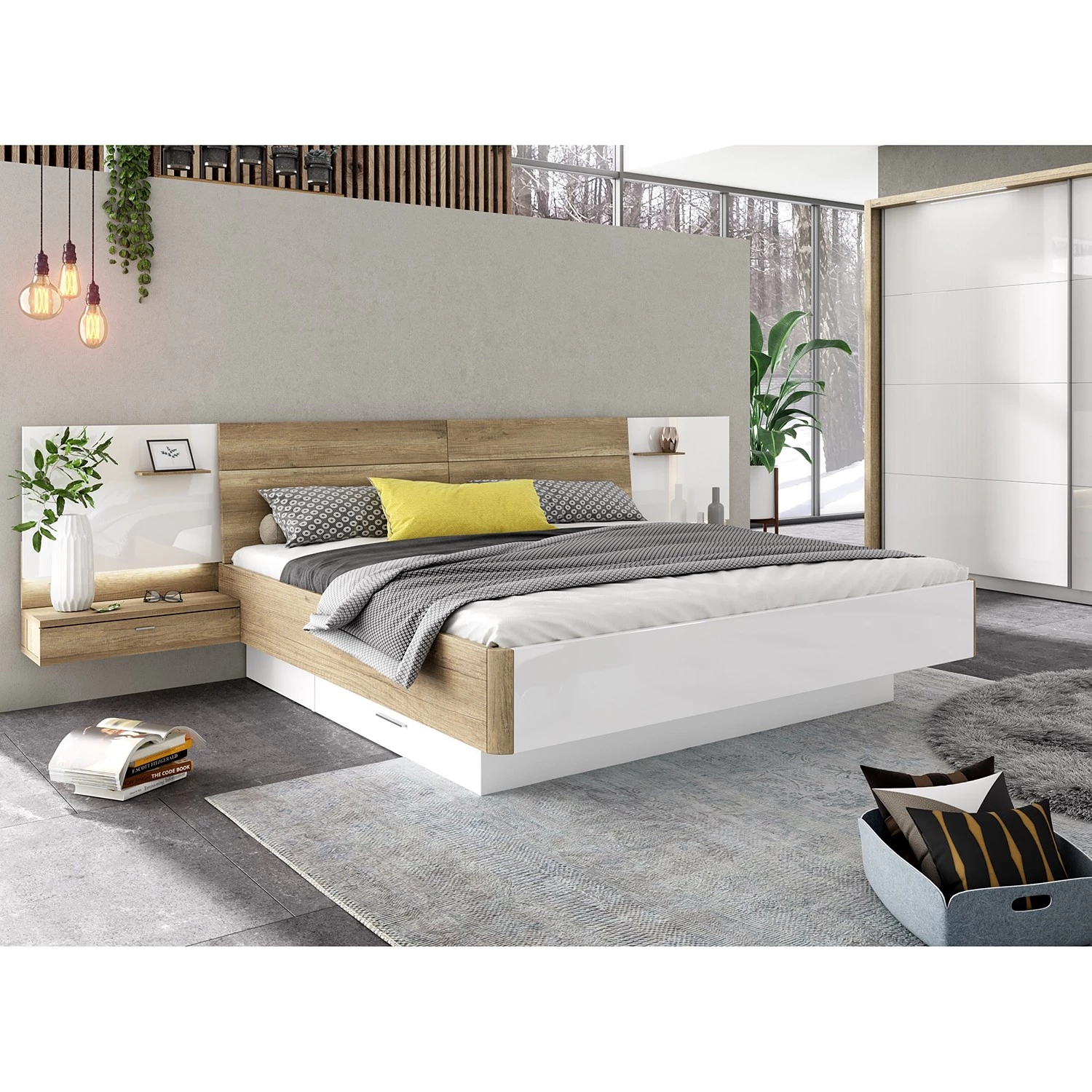 Loftscape Lit et chevets Villepail – Image 2