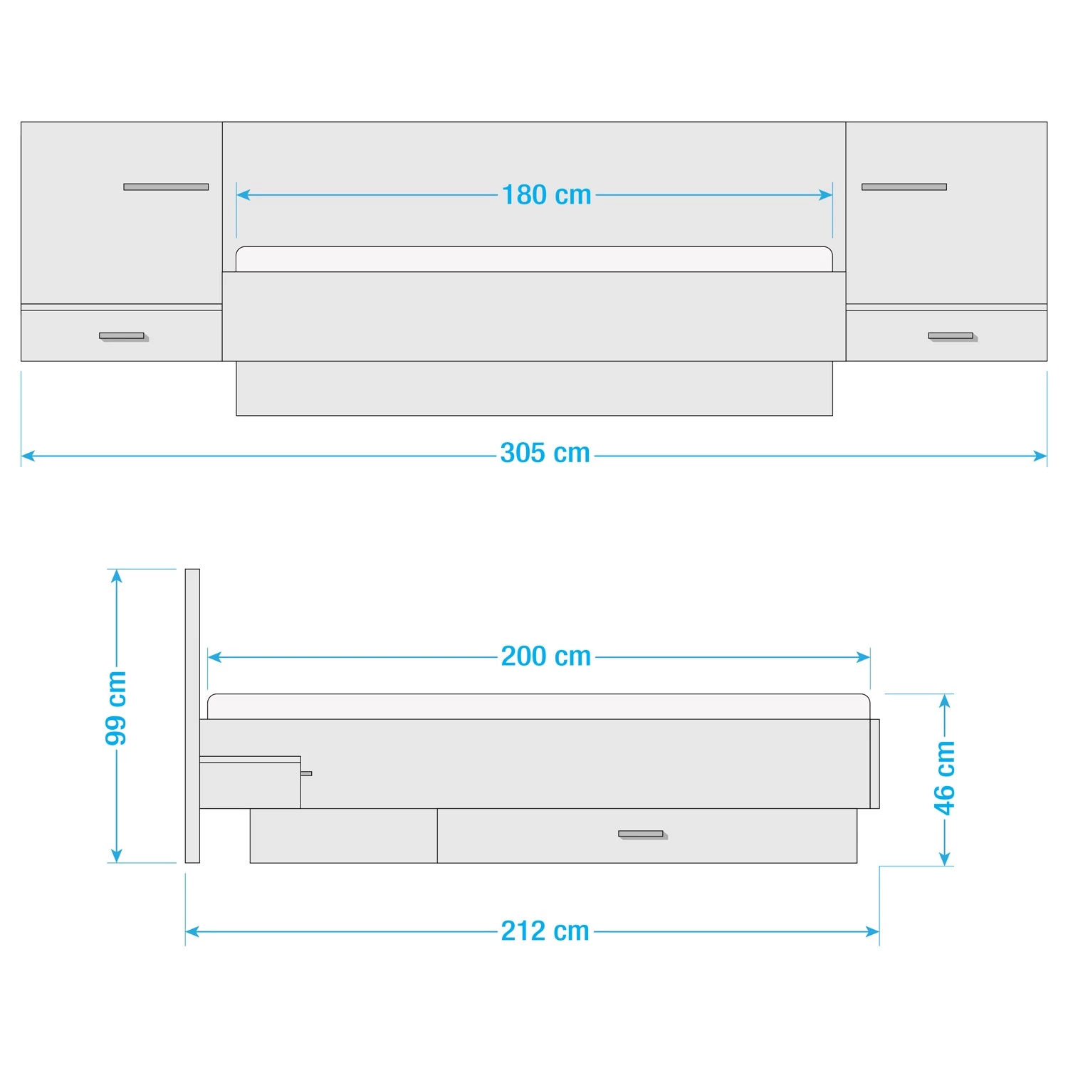 Loftscape Lit et chevets Villepail – Image 6