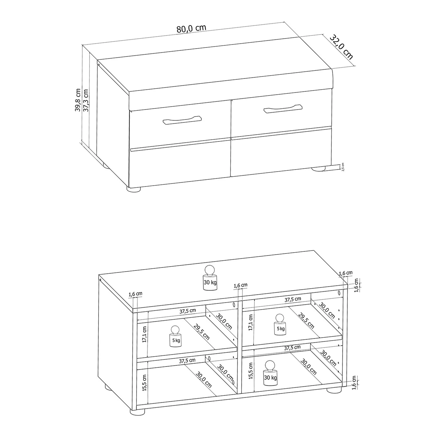 Loftscape Ensemble d’entrée Liffre II (4 élém.) – Image 8