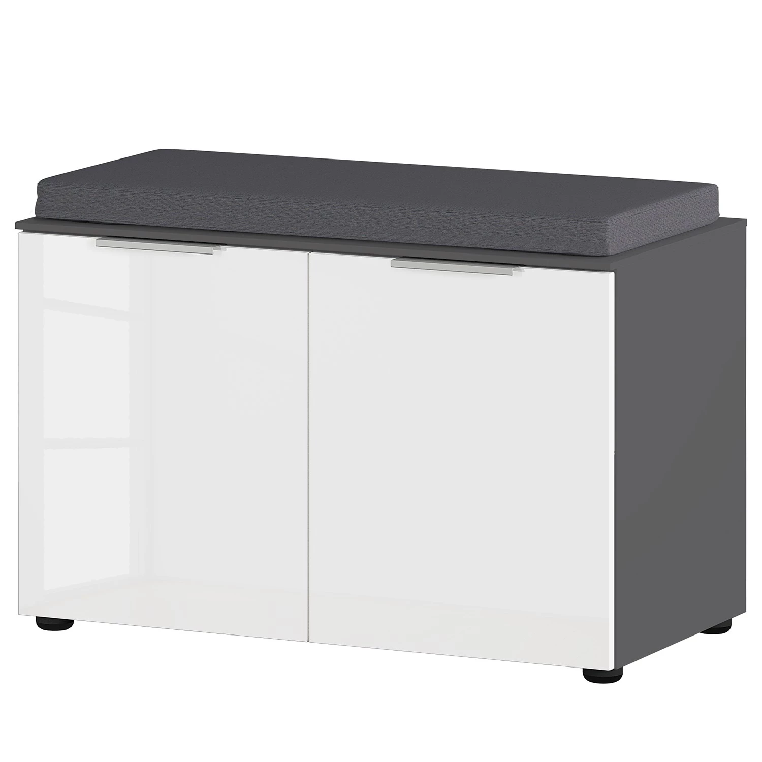 Germania Ensemble d’entrée Rimini III (5 élém.) - Verre - Blanc / Graphite – Image 3