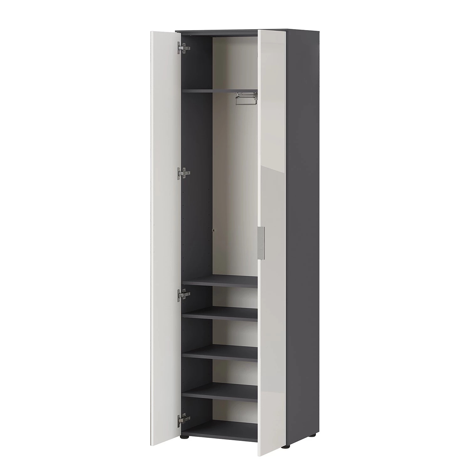 Germania Ensemble d’entrée Rimini III (5 élém.) - Verre - Blanc / Graphite – Image 8