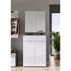 Germania Ensemble d’entrée Rimini I (2 éléments) - Verre - Blanc / Graphite