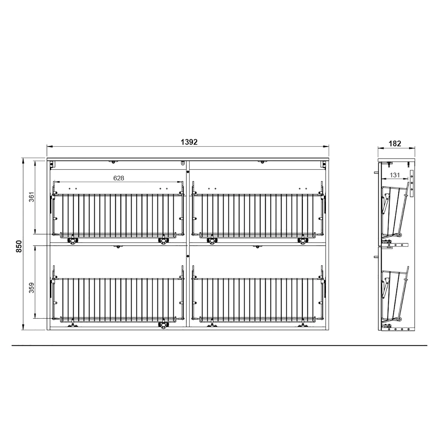 Germania Ensemble d’entrée Utah II (4 éléments) - Cachemire – Image 10