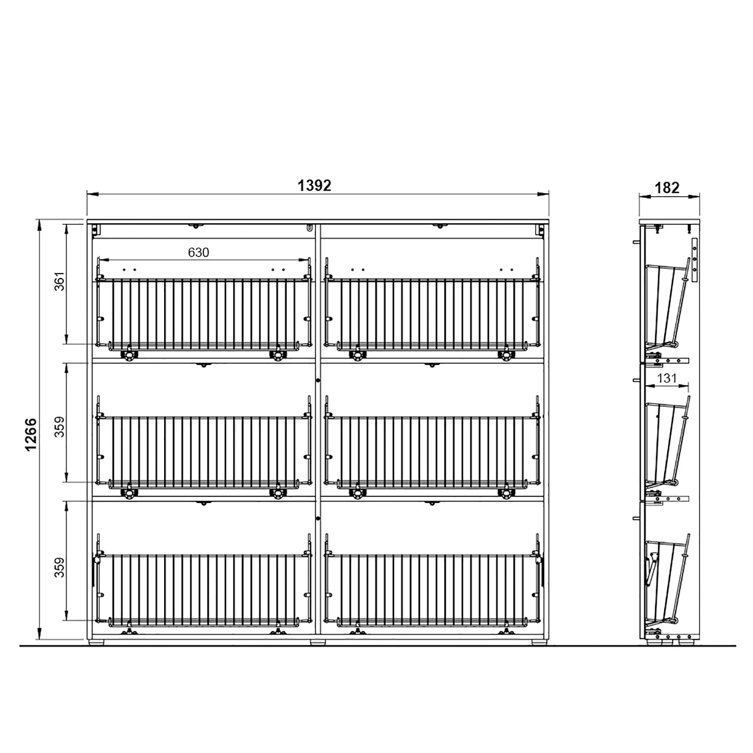 Germania Ensemble d’entrée Utah IV (4 éléments) - Blanc – Image 11