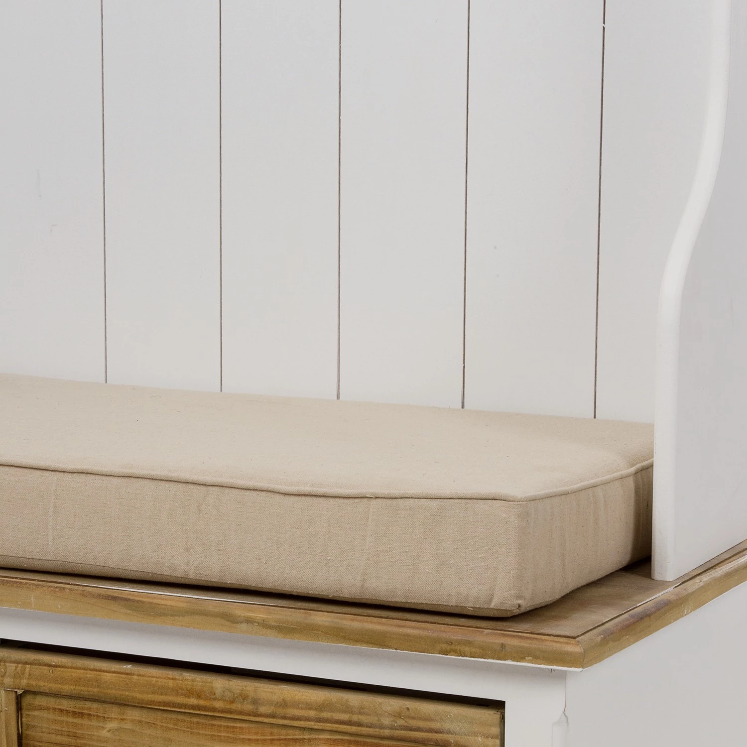 Ridgevalley Ensemble d’entrée compact Pulau - Sapin massif - Blanc / Marron – Image 7