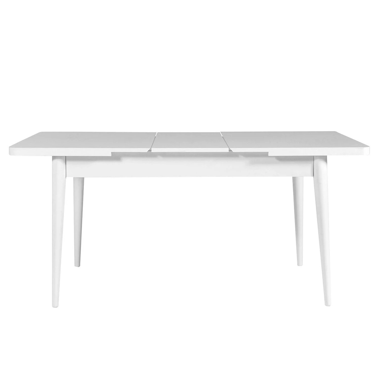 Loftscape Salle à manger Baris (5 éléments) - Extensible - Blanc / Gris – Image 3