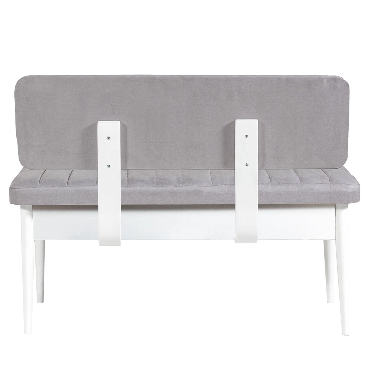 Loftscape Salle à manger Baris (5 éléments) - Extensible - Blanc / Gris – Image 9