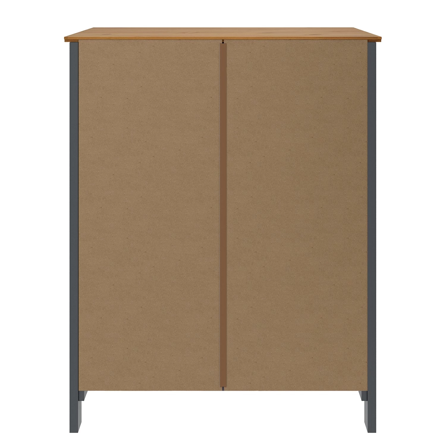 Maison Belfort Ensemble d’entrée Rivery I (2 éléments) - Pin massif - Anthracite – Image 5