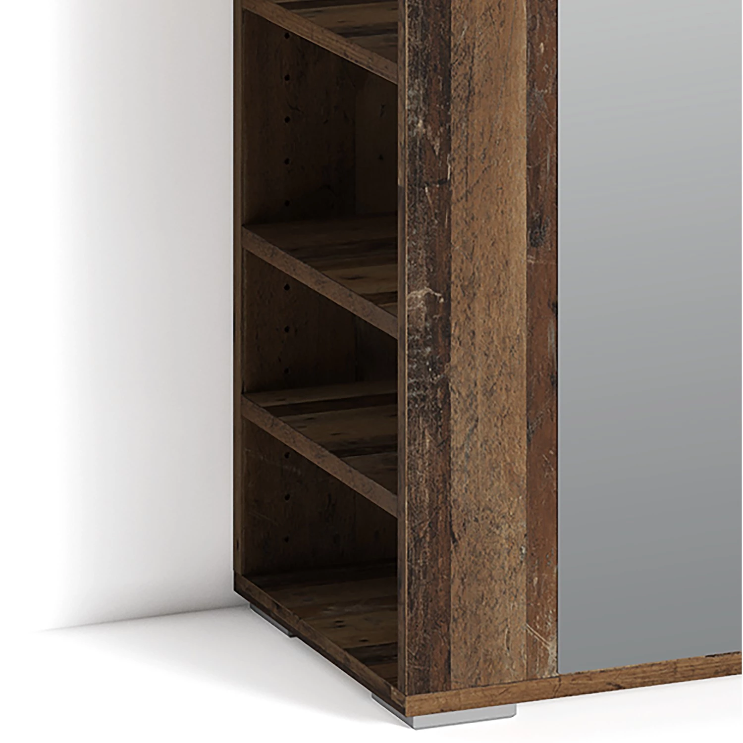 Fredriks Ensemble d’entrée Edgeworth I (3 élém.) - Imitation bois ancien / Anthracite – Image 6