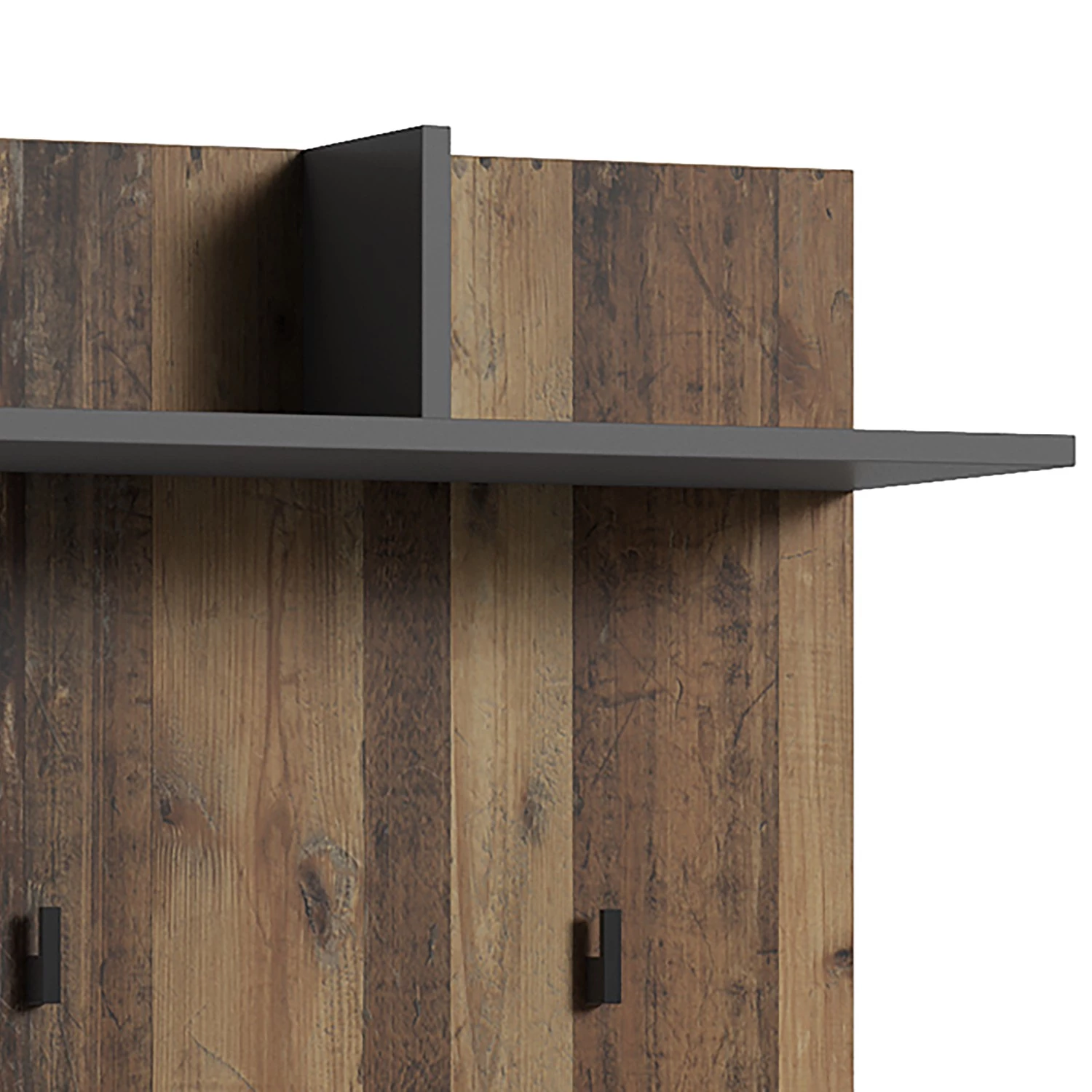 Fredriks Ensemble d’entrée Edgeworth I (3 élém.) - Imitation bois ancien / Anthracite – Image 9