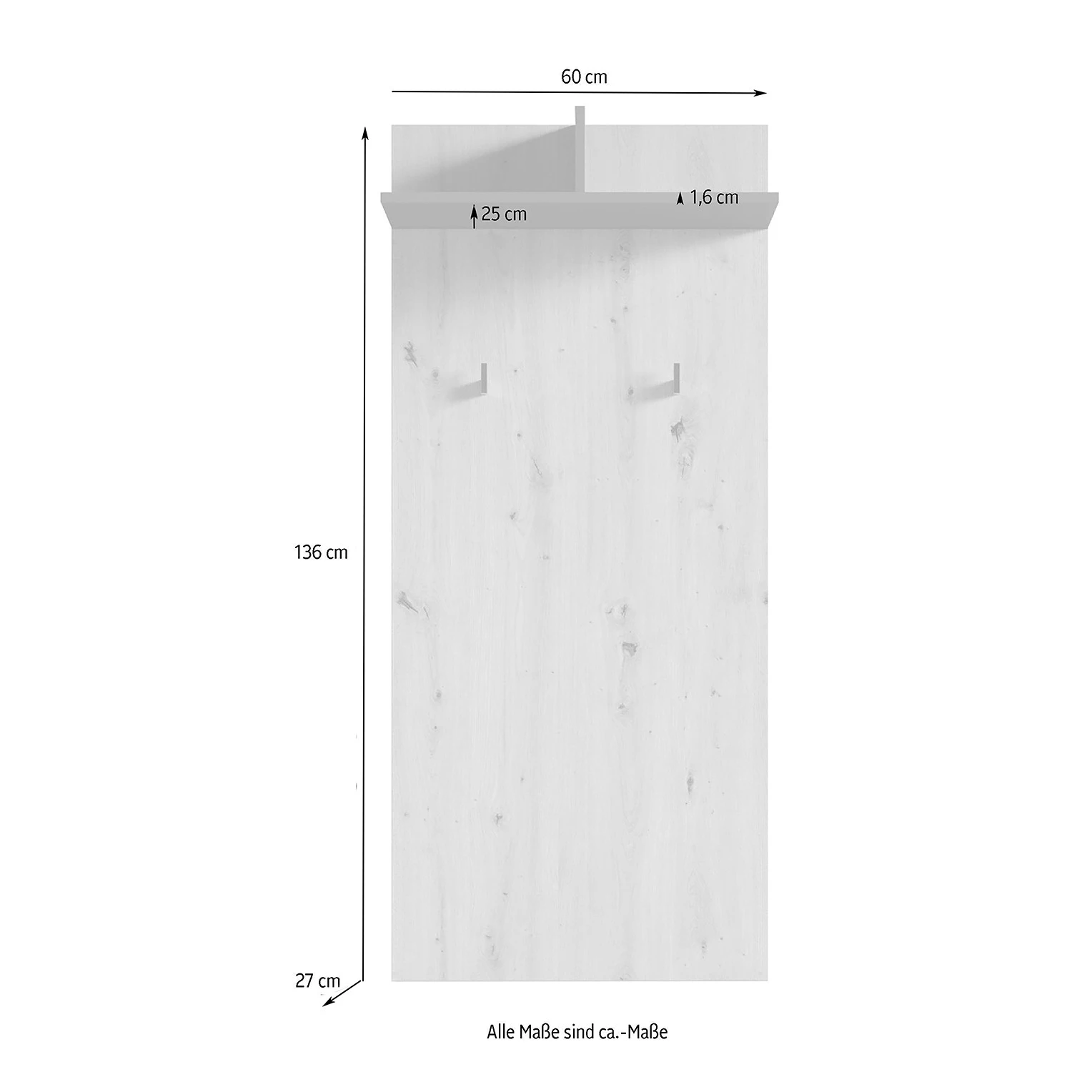 Fredriks Ensemble d’entrée Edgeworth I (3 élém.) - Imitation bois ancien / Anthracite – Image 19