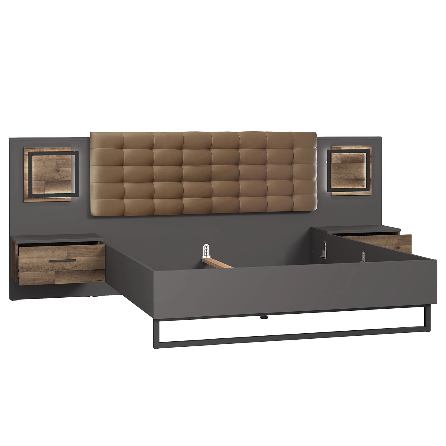 Loftscape Ensemble de lit Moritz (3 éléments) - 180 x 200cm – Image 3