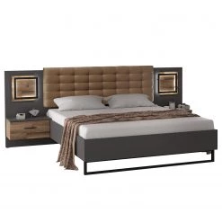 Loftscape Ensemble de lit Moritz (3 éléments) - 180 x 200cm