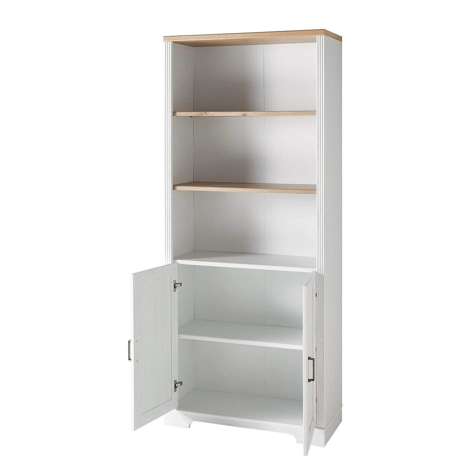 Ridgevalley Ensemble mural Jasmund II (3 éléments) - Imitation pin blanc / Imitation chêne artisan – Image 8