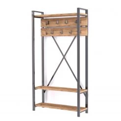 Red Living Ensemble d’entrée compact Yanis - Imitation pin / Anthracite