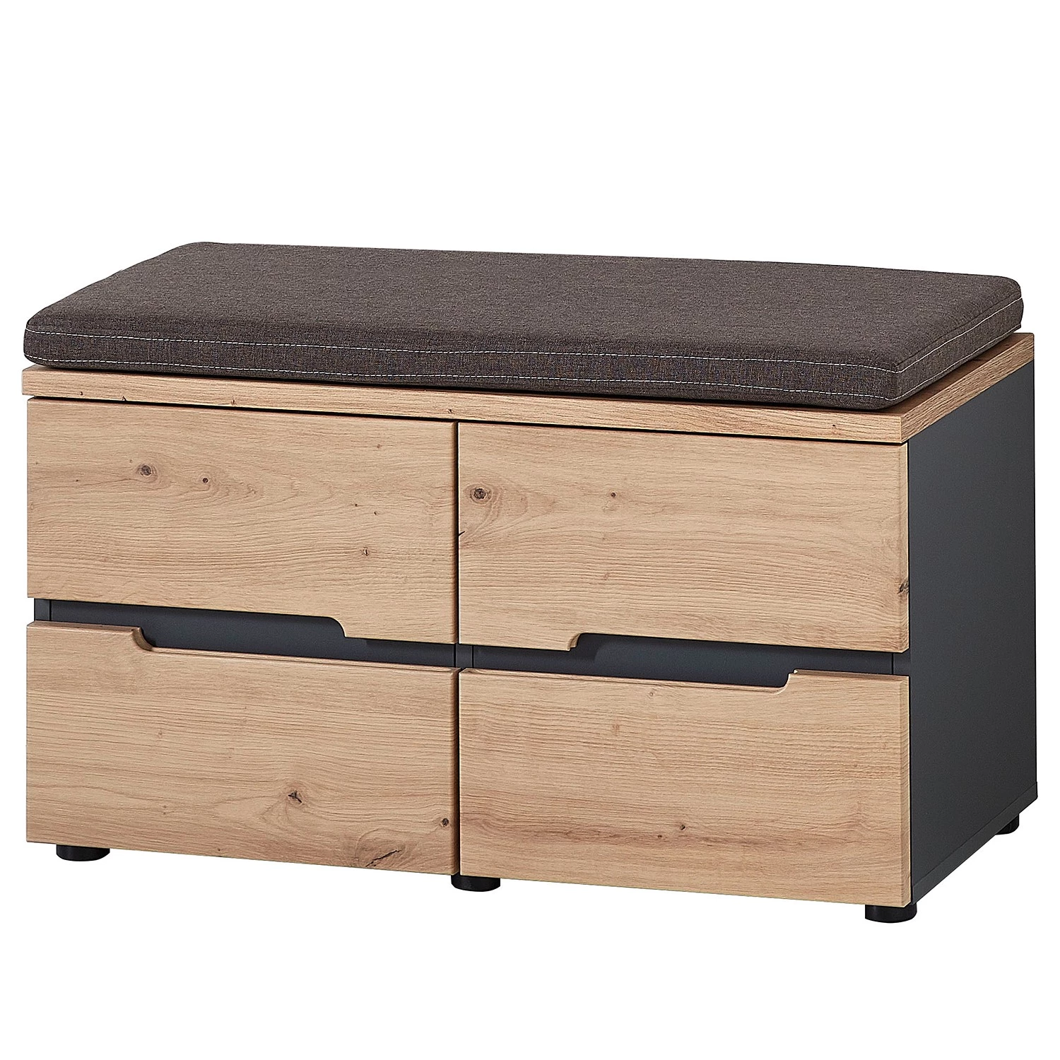 Loftscape Ensemble d’entrée Moosic IV (3 éléments) - Imitation chêne artisan / Graphite – Image 8