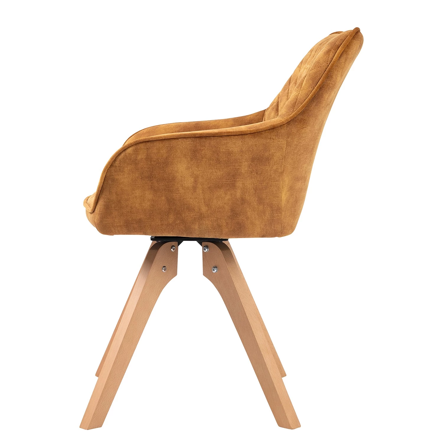 Loftscape Salle à manger Champlost II (5 éléments) - Marron doré - Largeur : 160 cm – Image 8