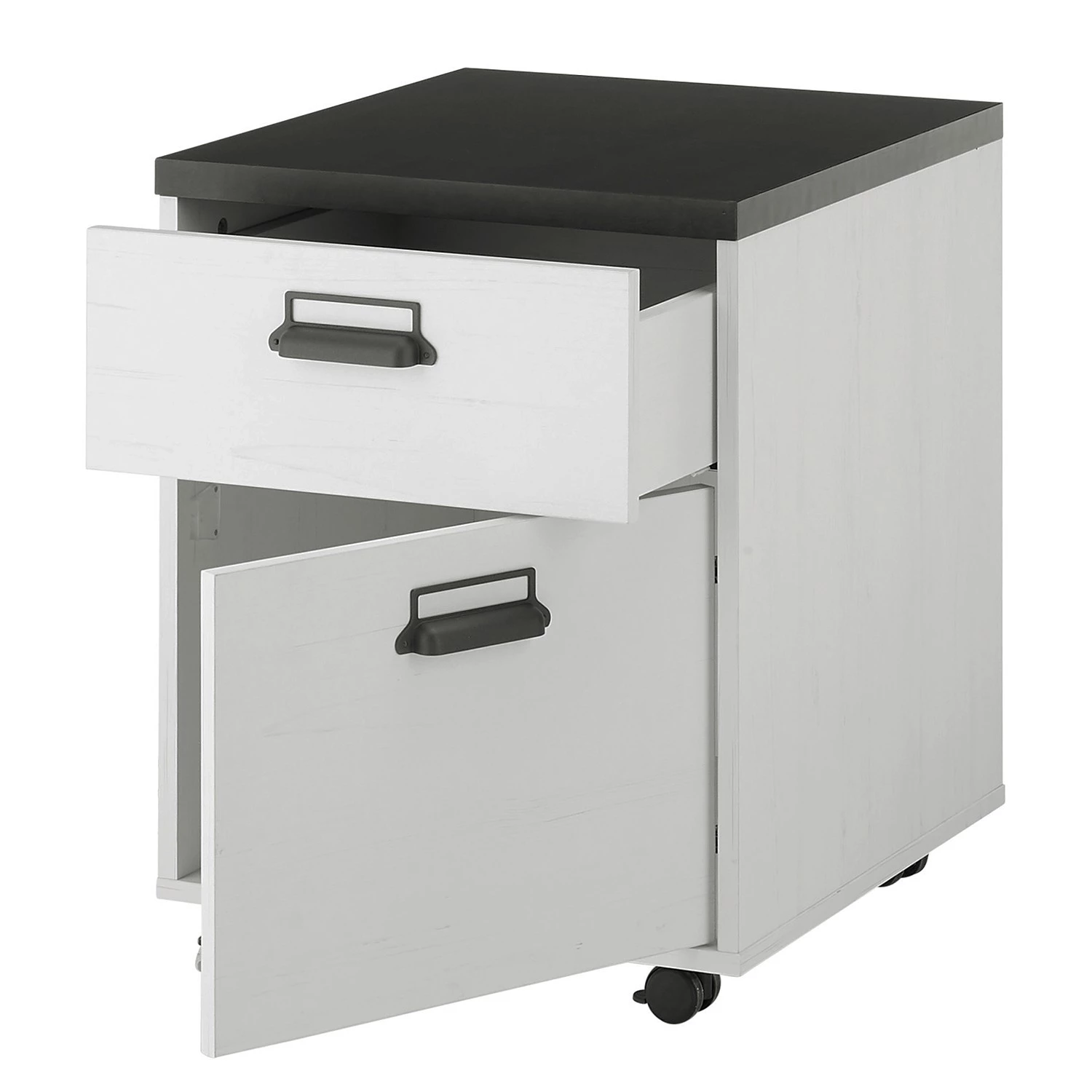 Ridgevalley Ensemble de bureau Shutter I (2 élém.) - Imitation pin blanc – Image 10