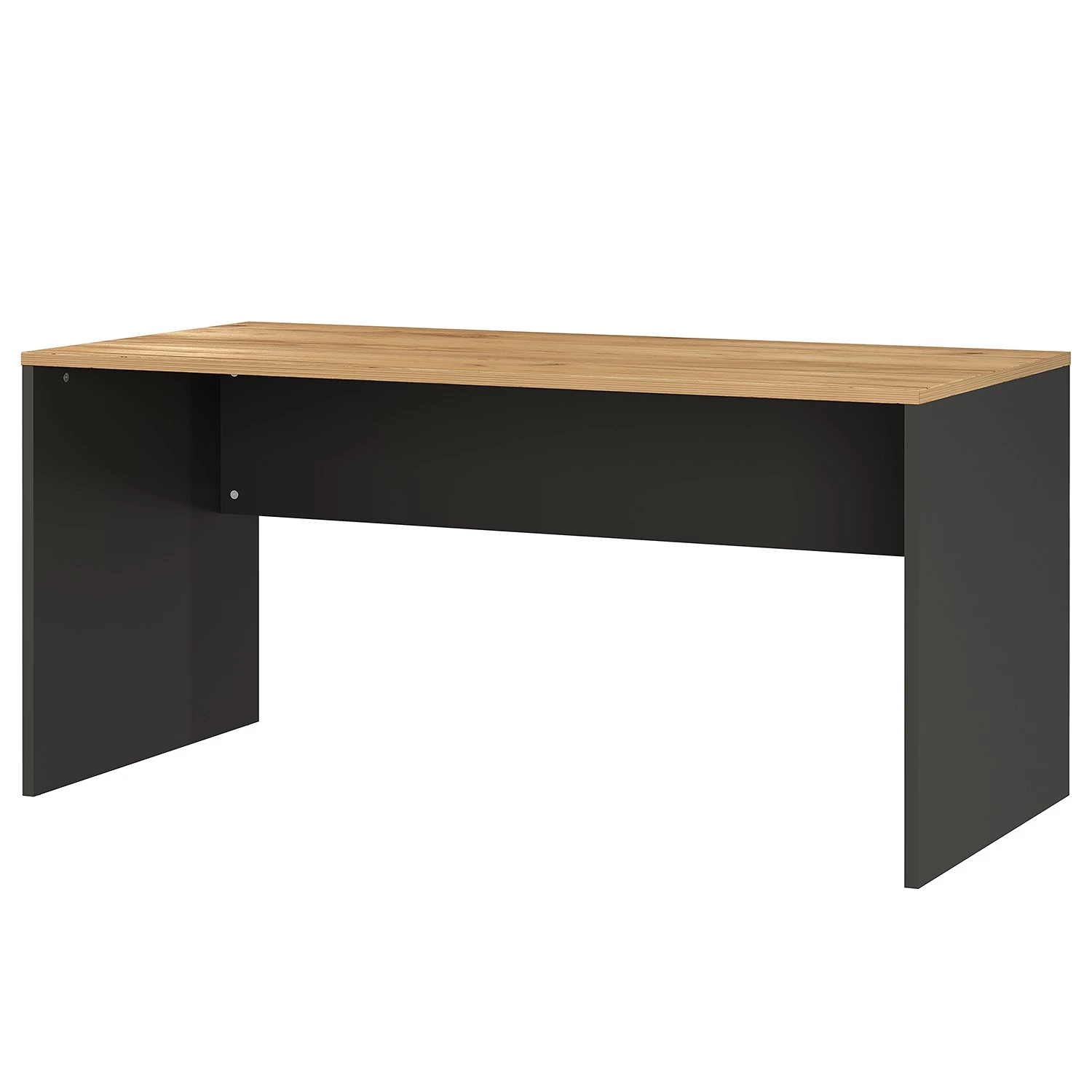 Germania Ensemble bureau GW-Lisbonne I (2 élém.) - Imitation Chêne de Navarre / Graphite – Image 3