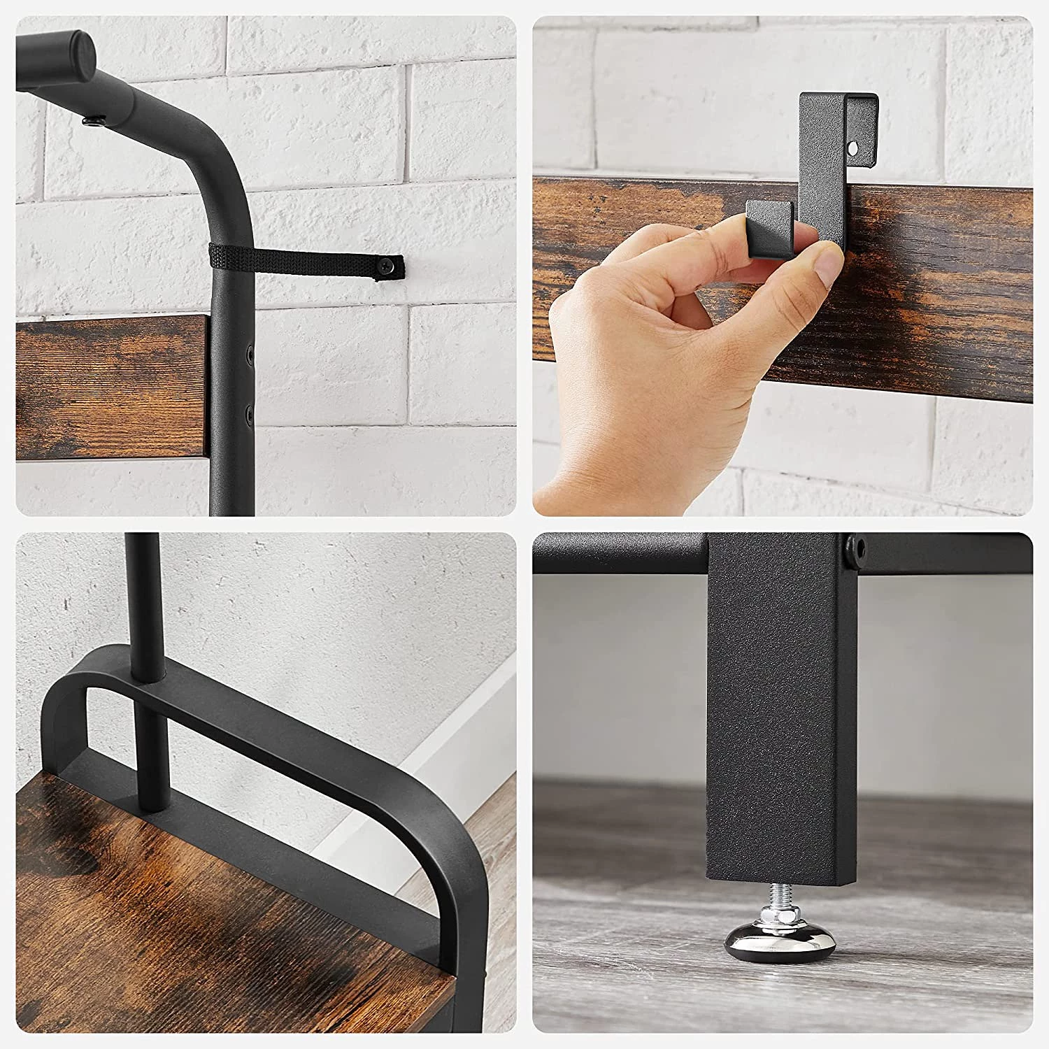 Red Living Ensemble d’entrée compact Westerly II - Marron / Noir – Image 7