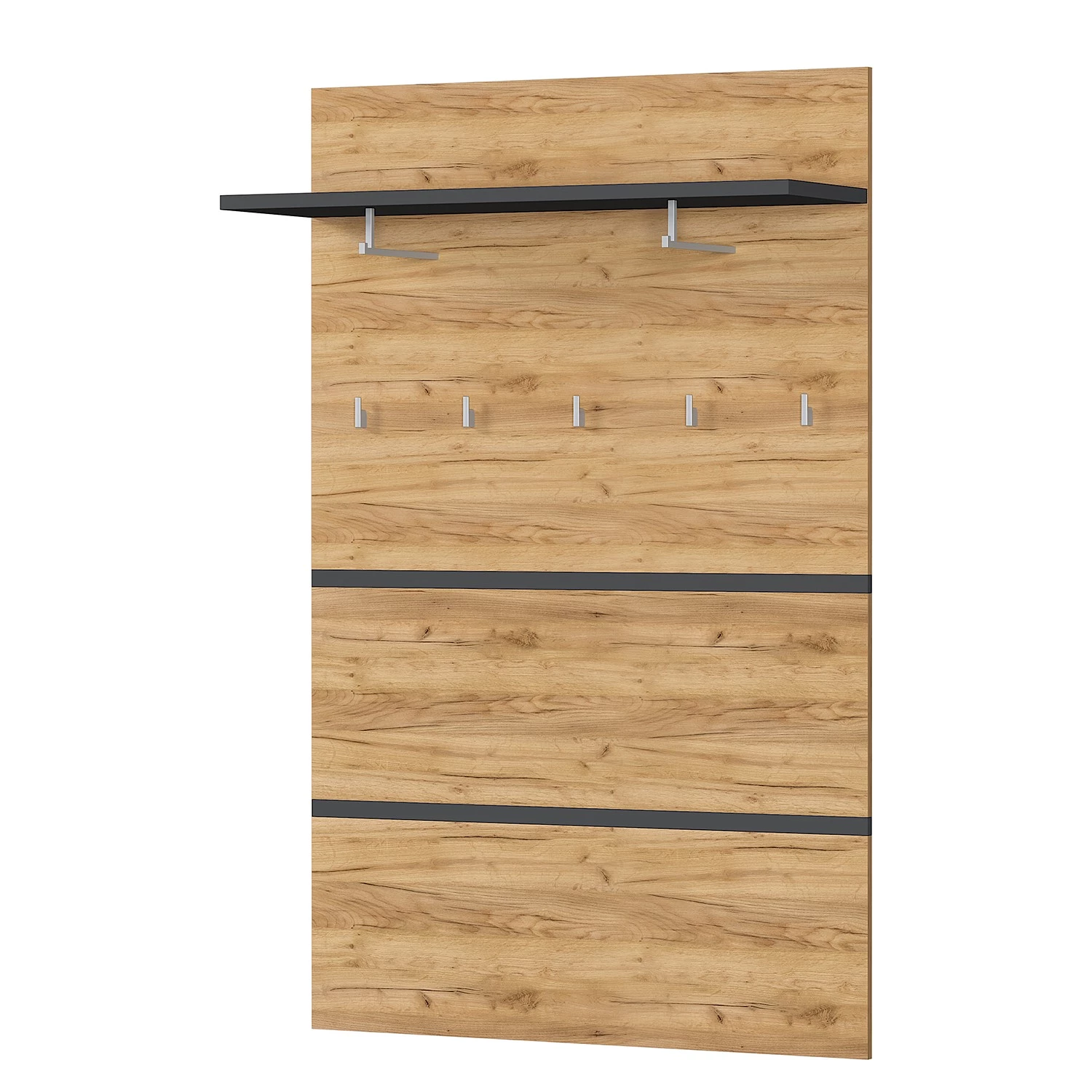 Germania Ensemble d’entrée Lisbonne III (4 élém.) - Imitation Chêne de Navarre / Anthracite – Image 9