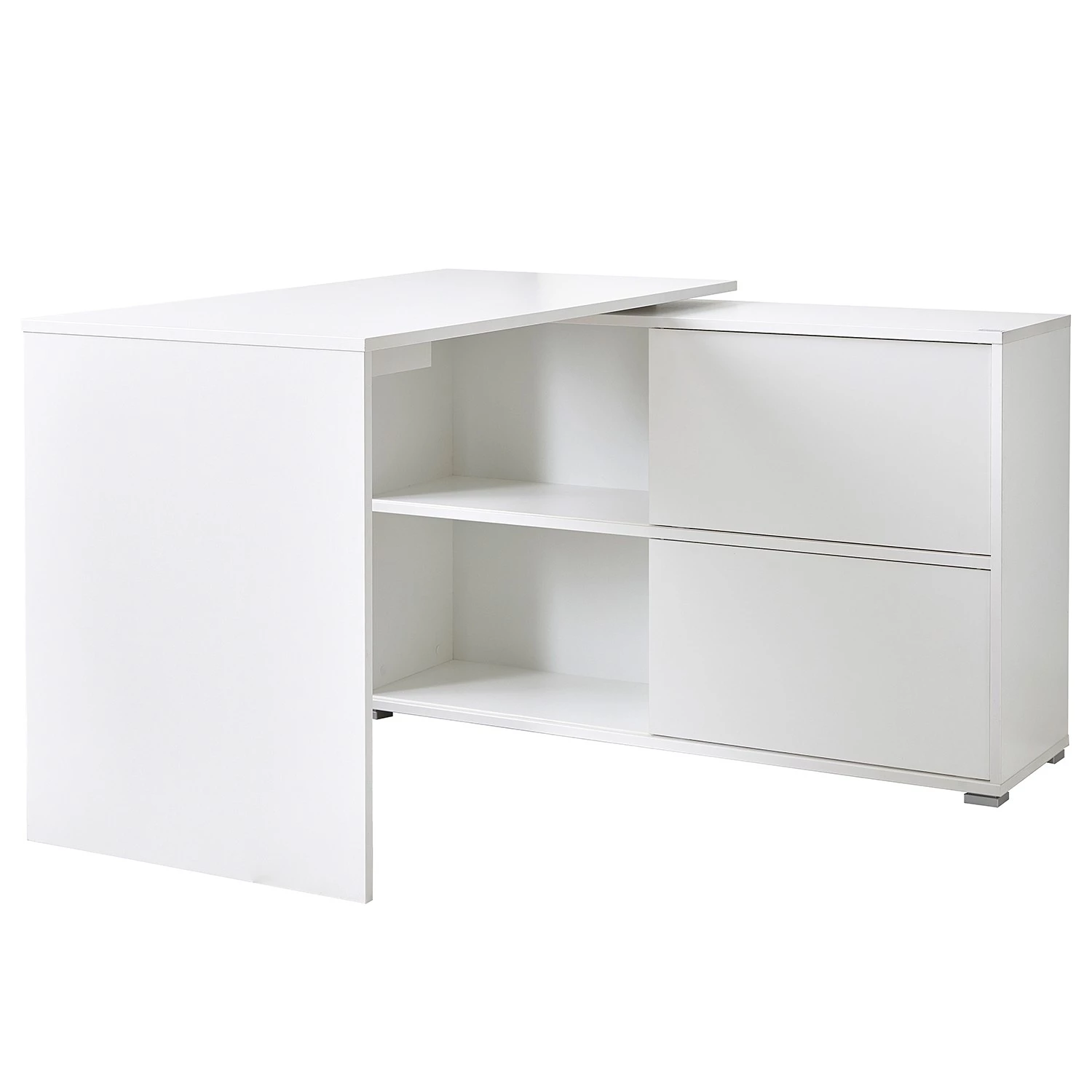 Germania Bureau Mingle II (2 éléments) - Blanc / Imitation chêne de Sonoma – Image 4