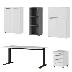 Germania Bureau GW-Agenda II (5 éléments) - Gris clair / Noir