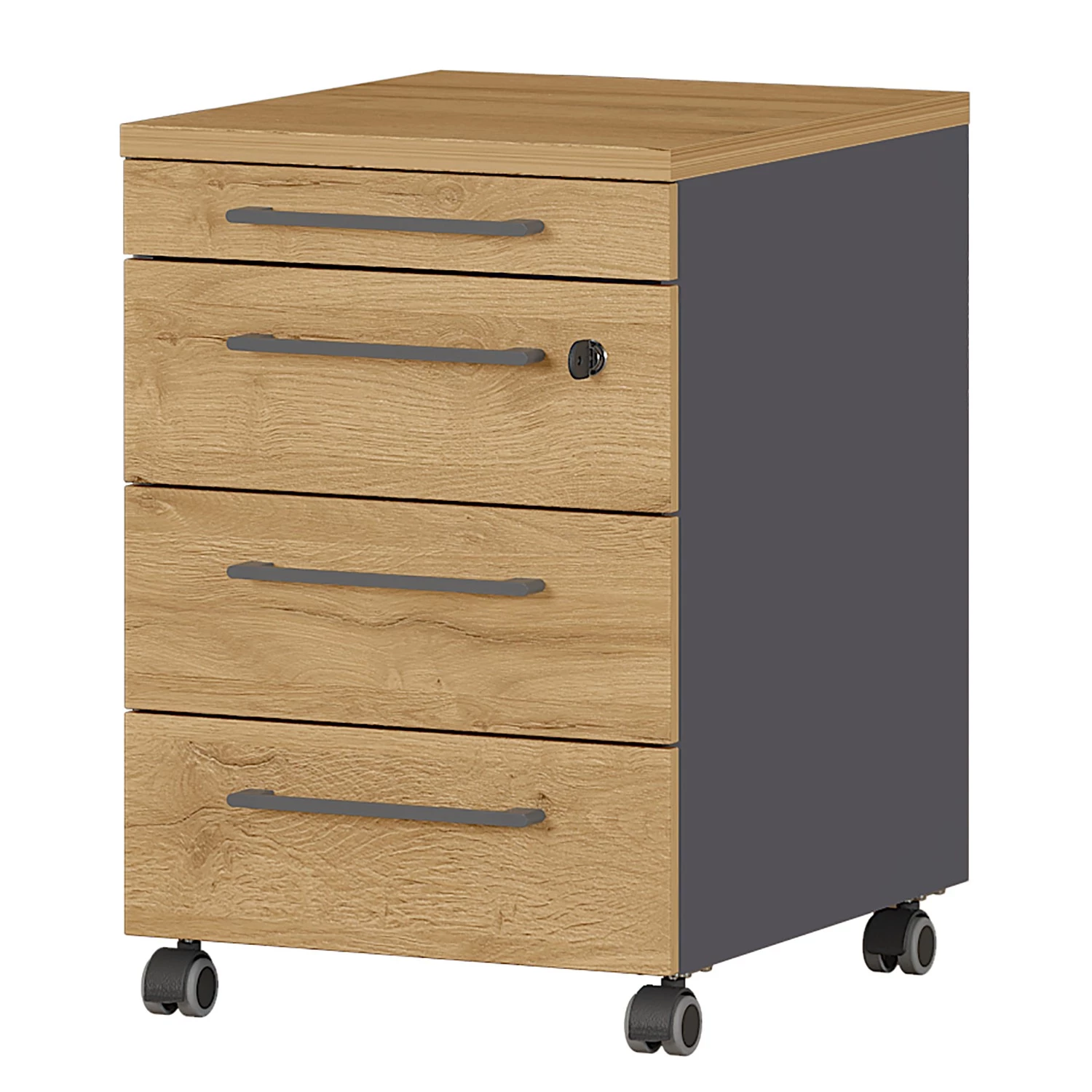 Germania Bureau GW-Agenda (5 éléments) - Imitation chêne Grandson / Graphite – Image 8