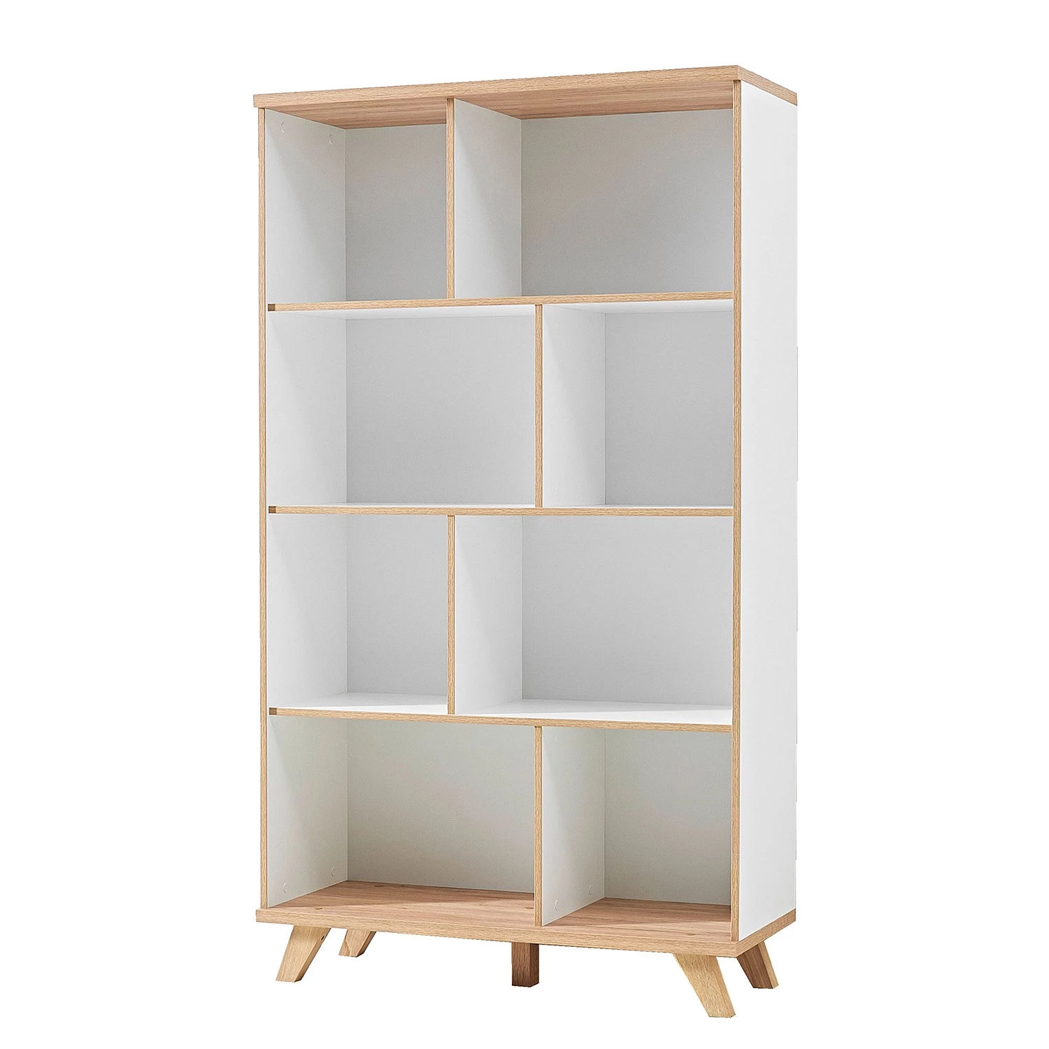 Germania Bureau Neston (5 éléments) - Chêne Sanremo / Blanc – Image 4