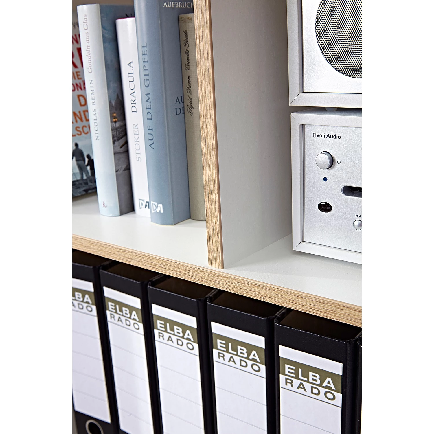 Germania Bureau Neston (5 éléments) - Chêne Sanremo / Blanc – Image 12