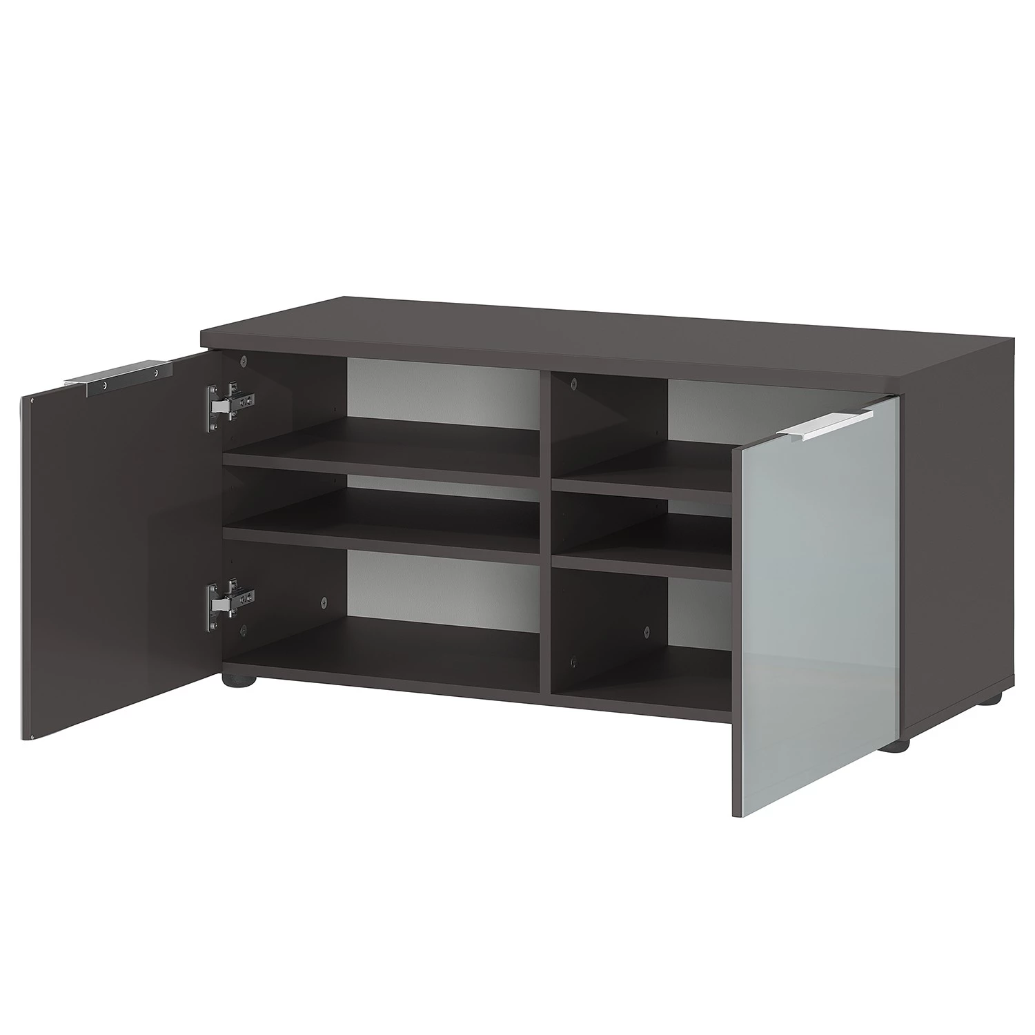 Germania Ensemble d’entrée Genova II (4 éléments) - Verre - Gris argenté / Graphite – Image 9