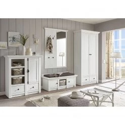 Maison Belfort Vestibule Geestland IV (4 éléments) - Imitation pin blanc