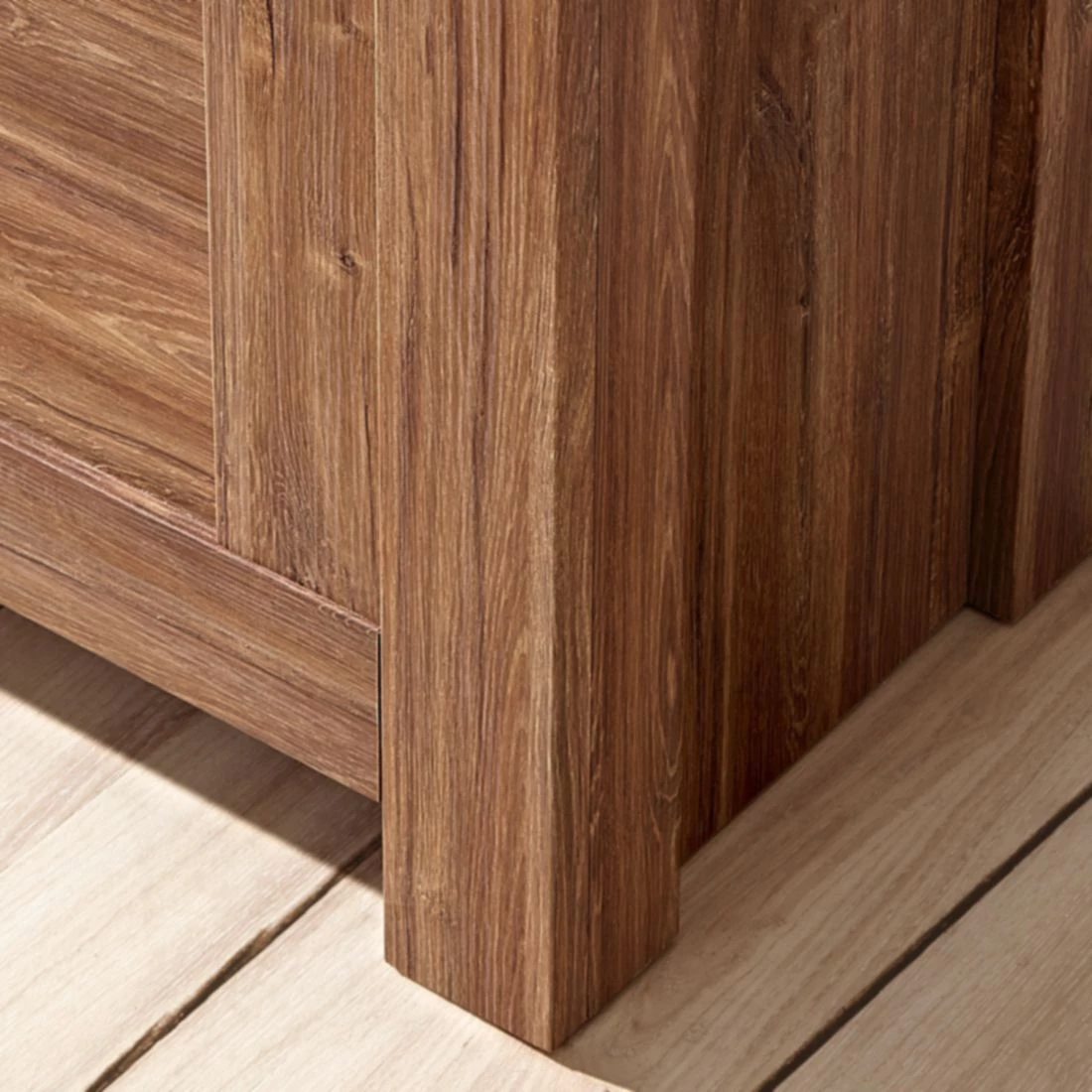 Ridgevalley Ensemble de vestibule Charleroi II - 5 éléments - Imitation acacia – Image 14