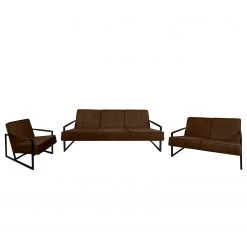 Ars manufacti Ensemble de salon Manchester IV (3-2-1) - Marron