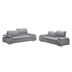 Fredriks Canapé panoramique Masca (3-2) - Tissu gris